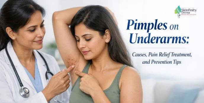 Treatment for Pimples Under Armpit