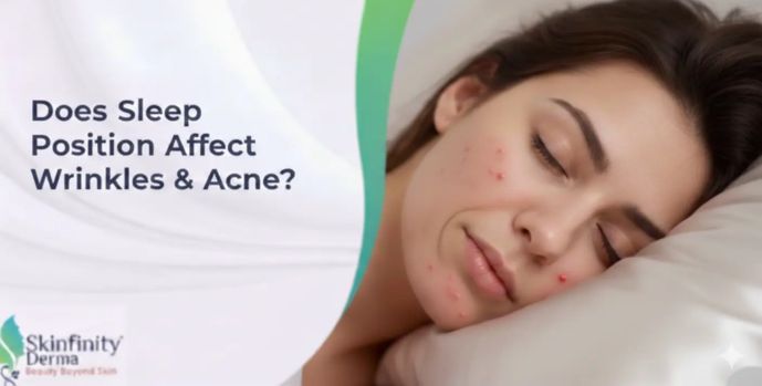 Sleep Position Affect Wrinkles & Acne
