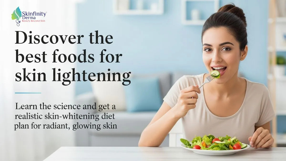 Best foods for skin lightening and skin whitening diet plan recommended by dermatologists