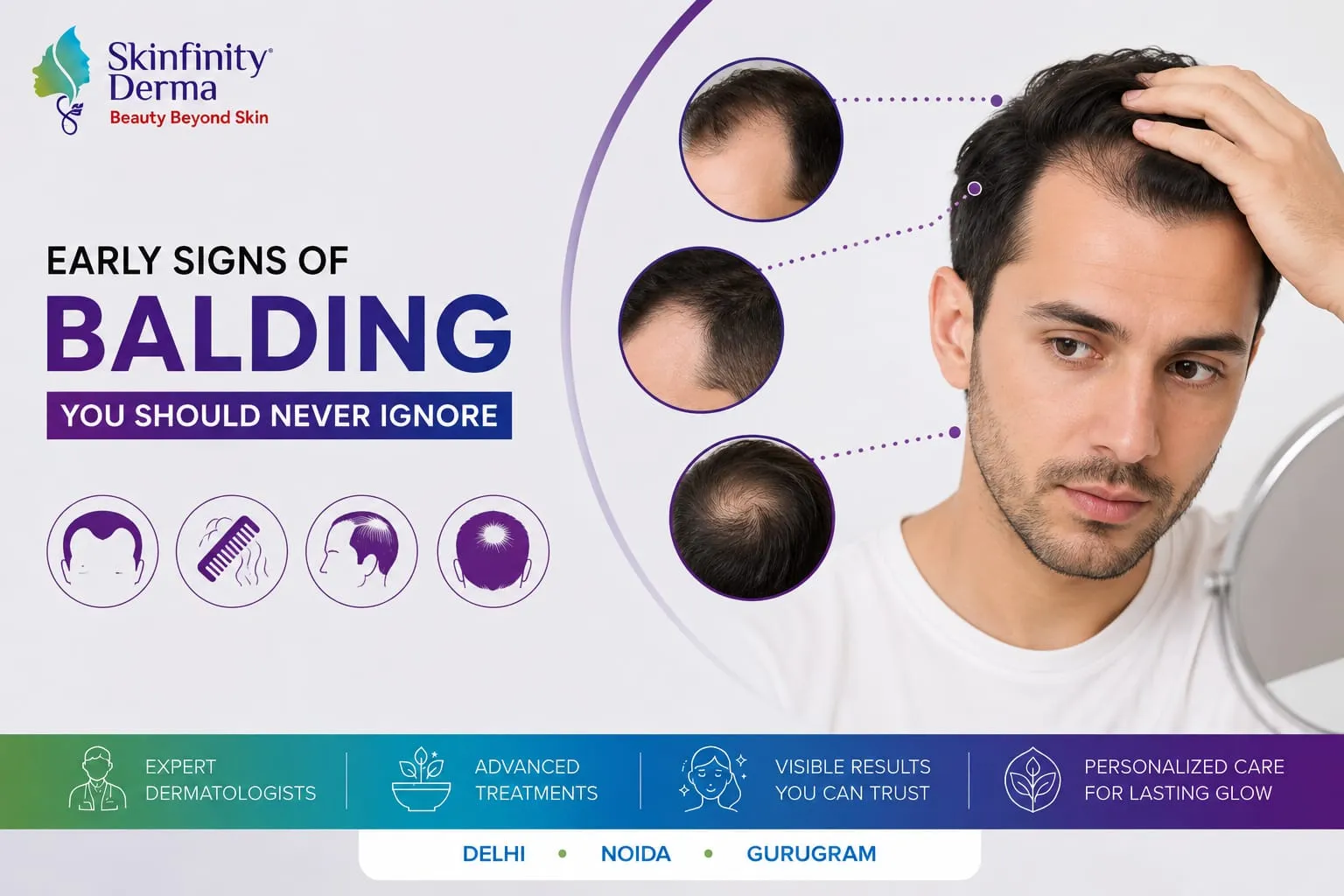 Early Signs of Balding