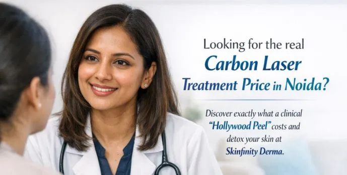 carbon laser treatment price in Noida