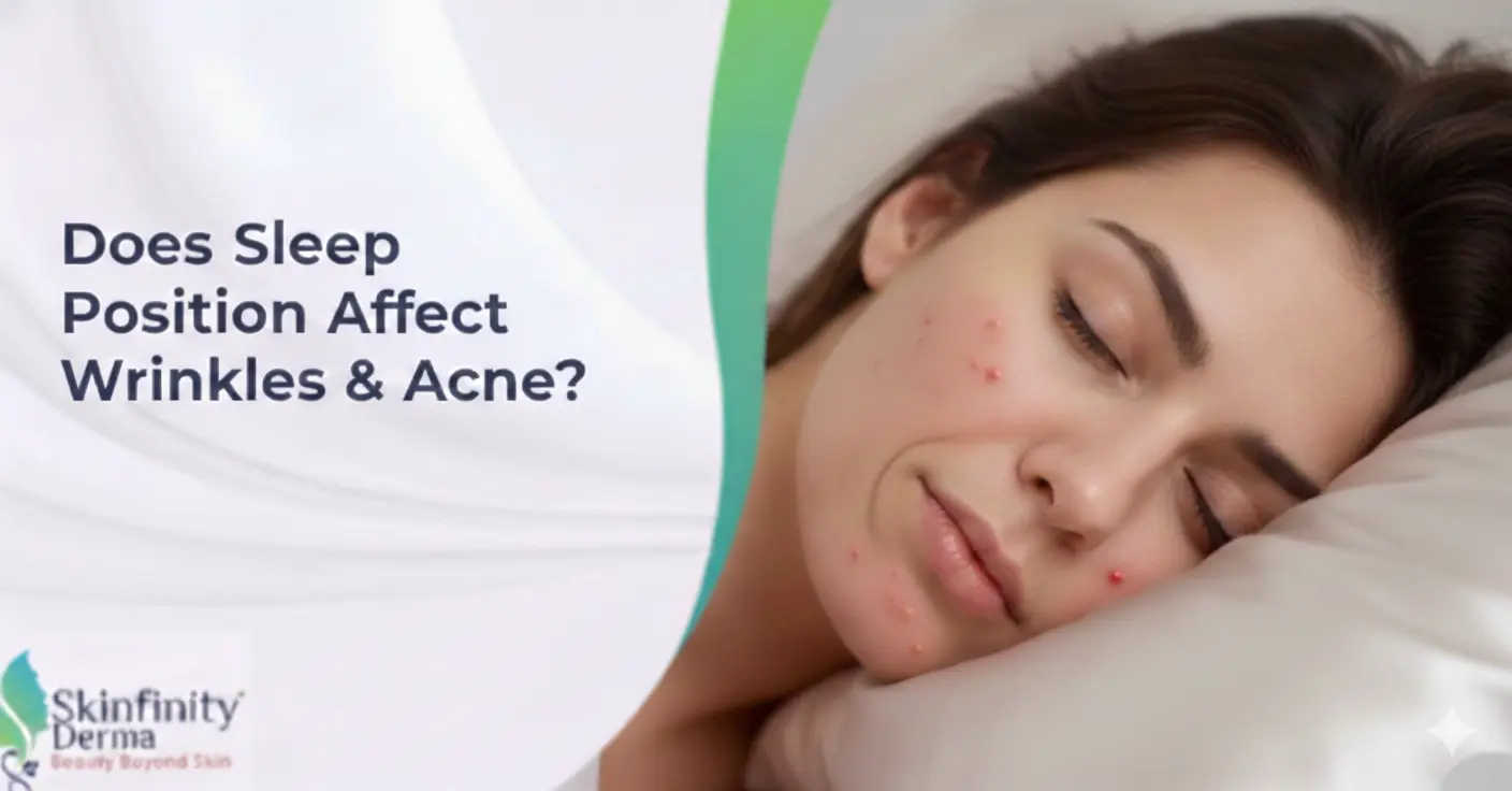 Sleep Position Affect Wrinkles & Acne