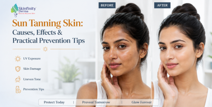 Sun Tanning Skin