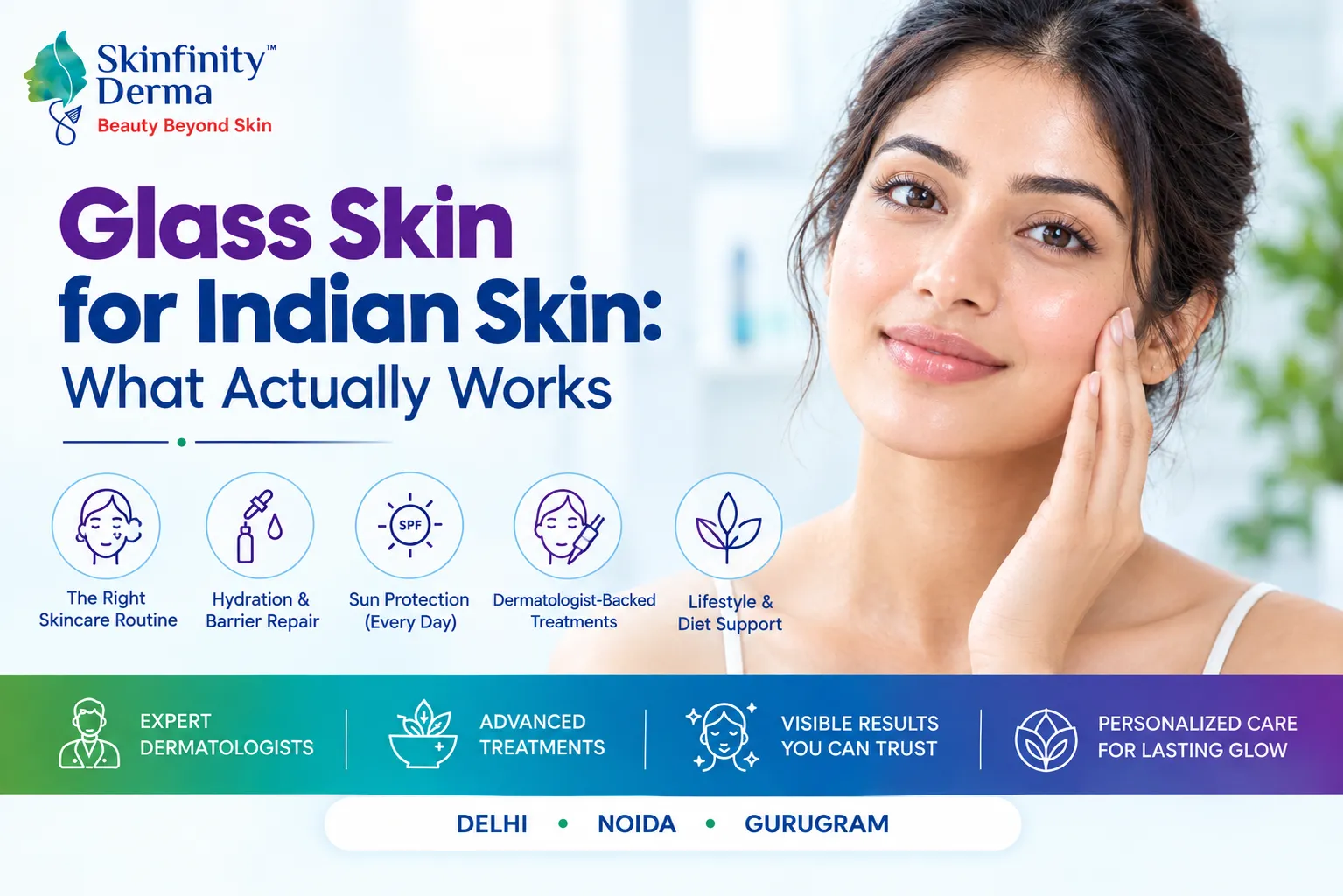 Glass Skin for Indian Skin