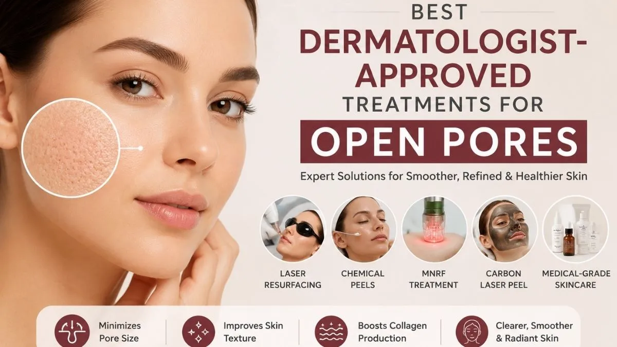 Dermatologist-approved open pores treatment in Gurugram