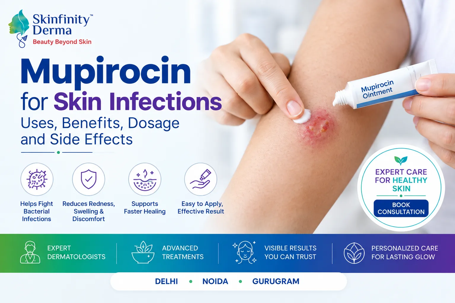 Mupirocin for Skin Infections