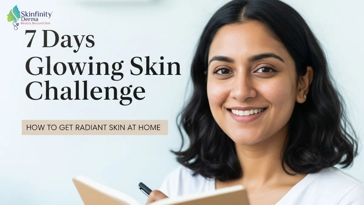7 Days Glowing Skin Challenge