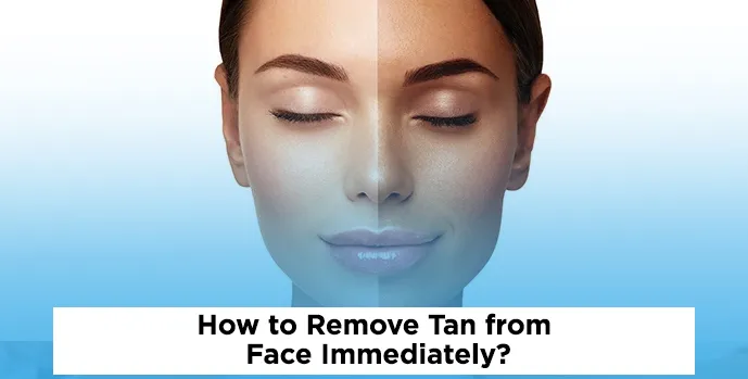 Face Tan Removal