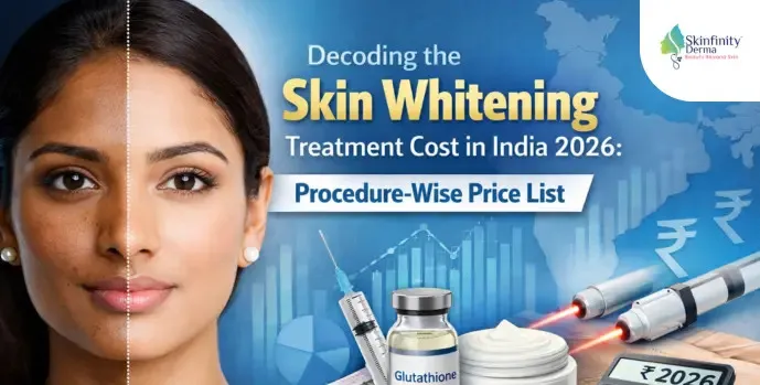 Skin Whitening Treatment Cost in India