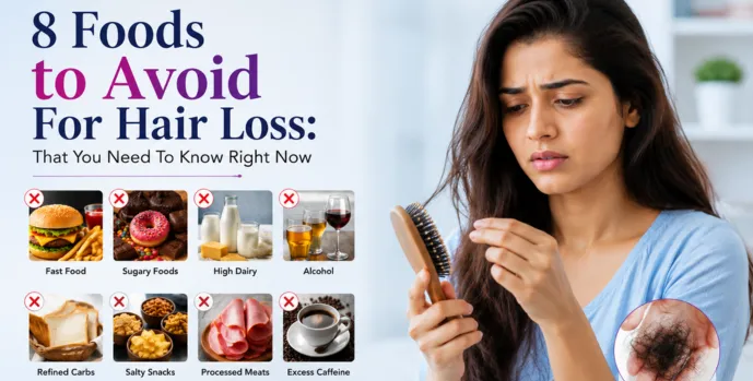 8 Foods to Avoid for Hair Loss