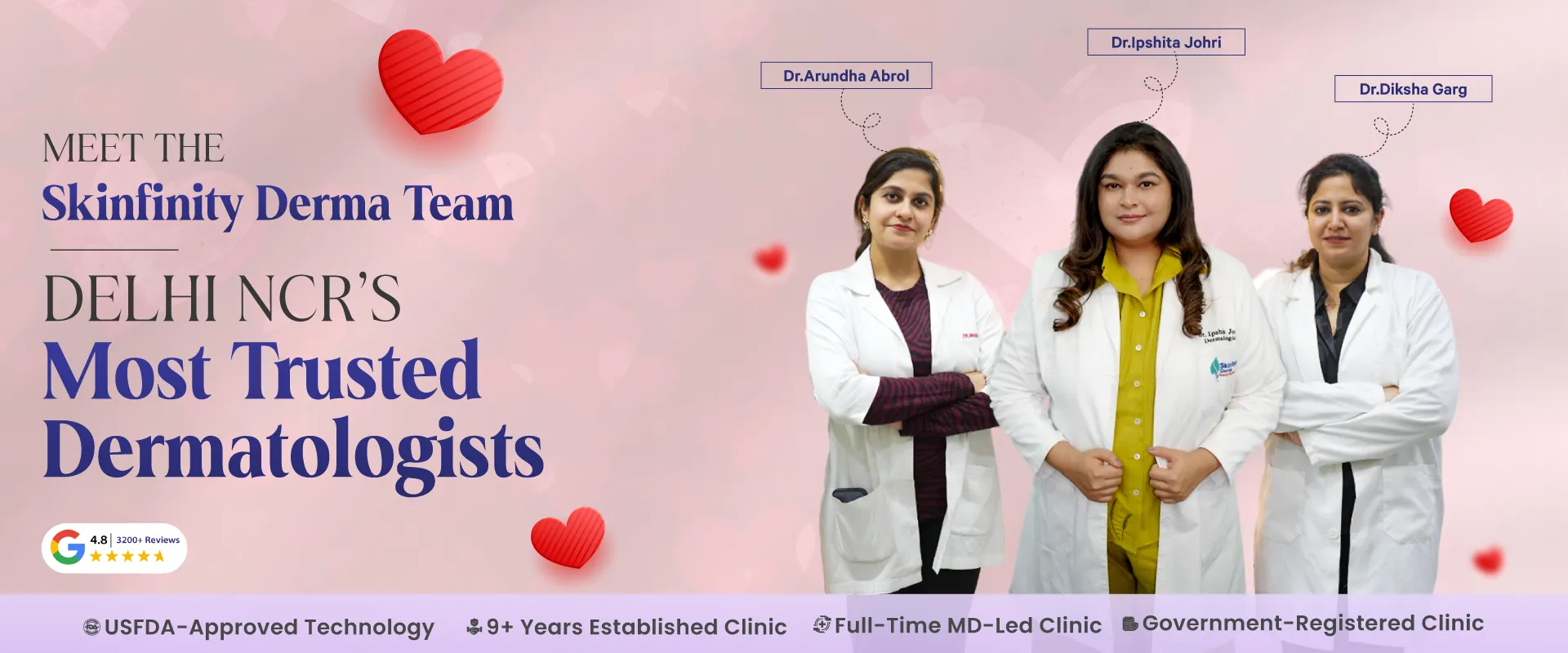 Dermatologists-Led Skin Hair Body Treatments